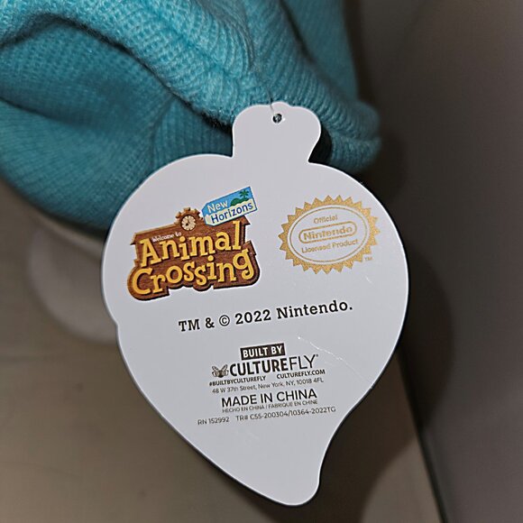 Animal Crossing New Horizons Culturefly Beanie Hat 2022 Nintendo NWT - Picture 4 of 6